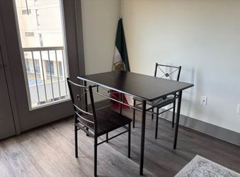 3-Piece Dining Set – Table + 2 Chairs