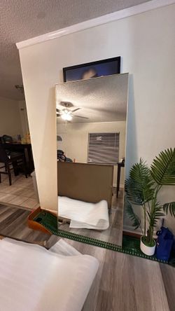 76” x 34” Full Length Standing Mirror