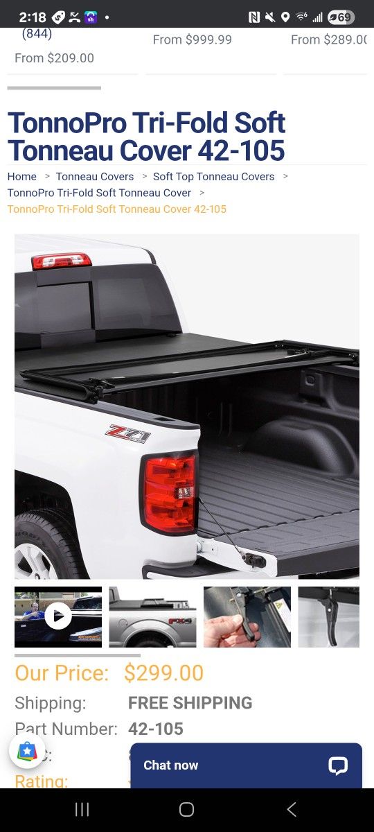 2007-2013 Chevy Silverado  GMC Sierra Waterproof Tonneau Cover 