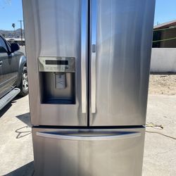 Kenmore elite Three Door Stainless Steel Fridge
