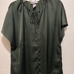 H&M Satin Blouse  -Small