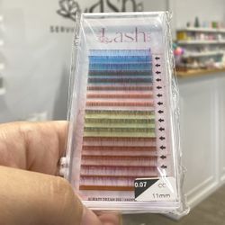 Unicorn Ombré Mixed Color Lash Trays 