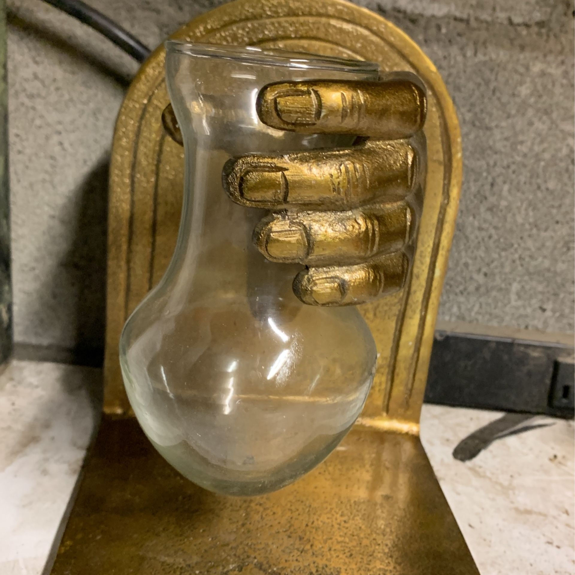 Hand Piece With Candle Holder