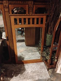 Heavy mirror 291/2 In W 48 Tall  $25 SeriousBuyers Only Fcfs Local Pick Up Onlyfs In tall