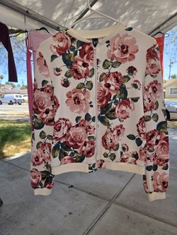 S/M Floral Jacket