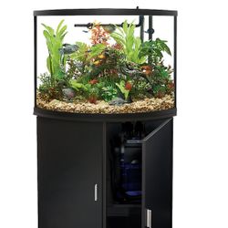 36 Gallon Fist Tank Aquarium  with Stand