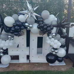 4 Feet Marquess Numbers And Letters With Lights