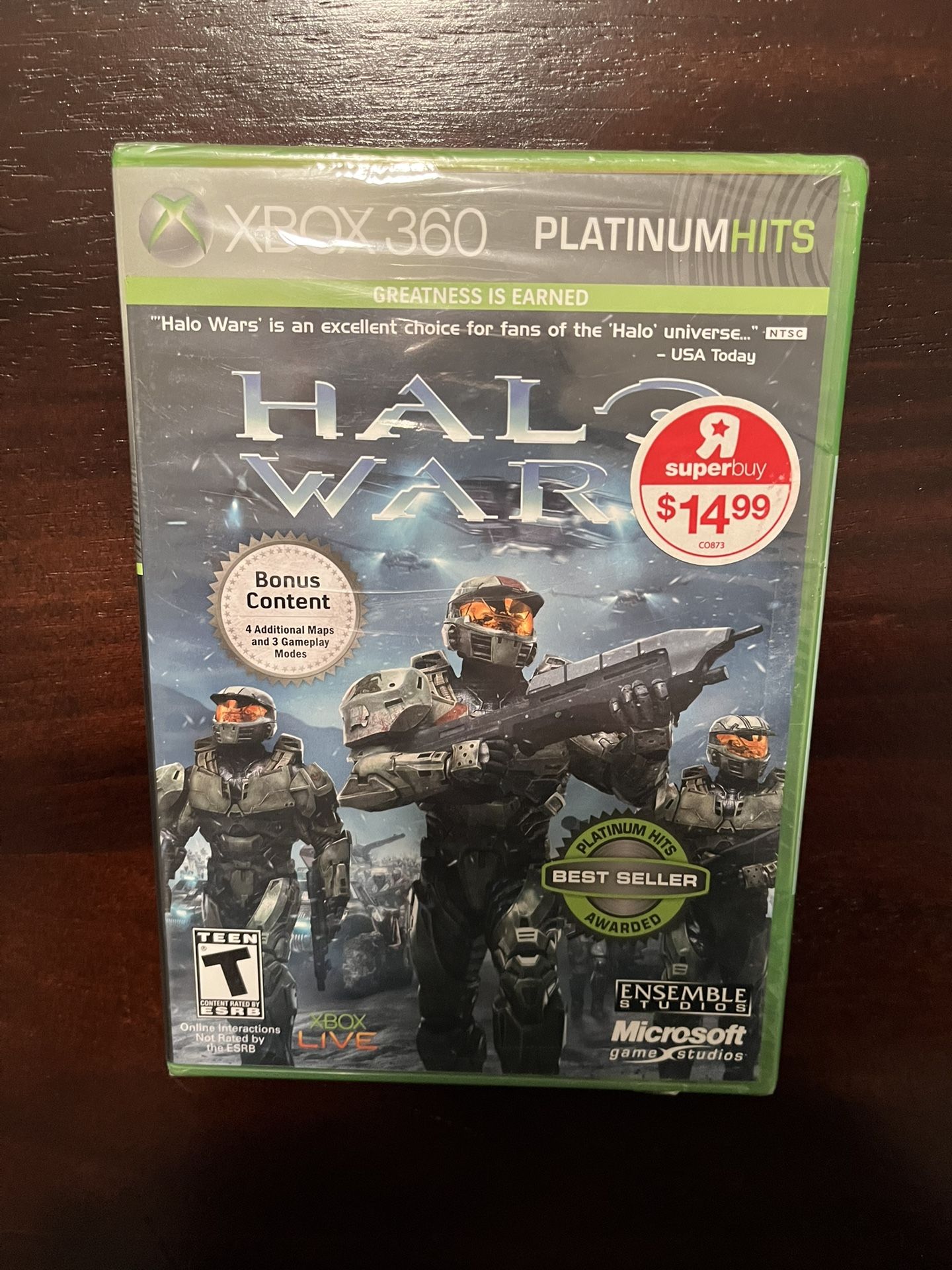 Halo Wars XBOX 360 Brand New Sealed