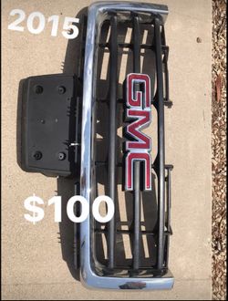 GMC 2015 grill