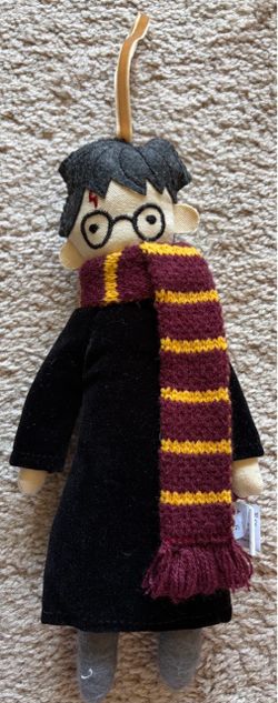 10”-tall Harry Potter Plush Holiday Ornament from the Pottery Barn Teen