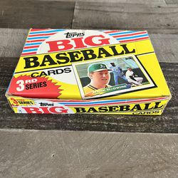 1988 TOPPS BIG BASEBALL SERIES 3 BOX OF 36 PACKS SEALED MLB NEW RETRO VINTAGE