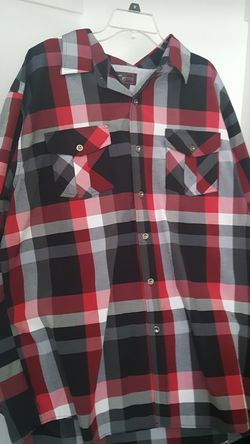 Men's plaid dress shirt