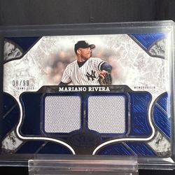 MARIANO RIVERA 2025 TOPPS TIER ONE GAME-USED PATCH /99