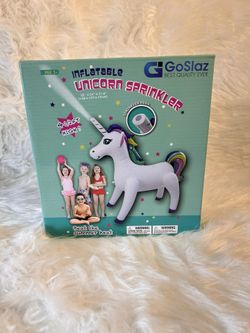 Inflatable Unicorn Sprinkler 