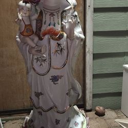 Porcelain statue