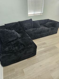 Sofa modular negro