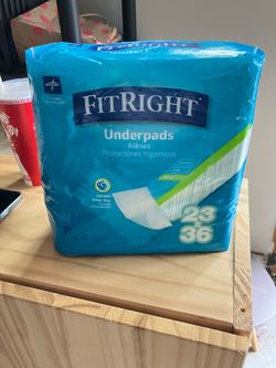 Medline FitRight Fluff Underpads
