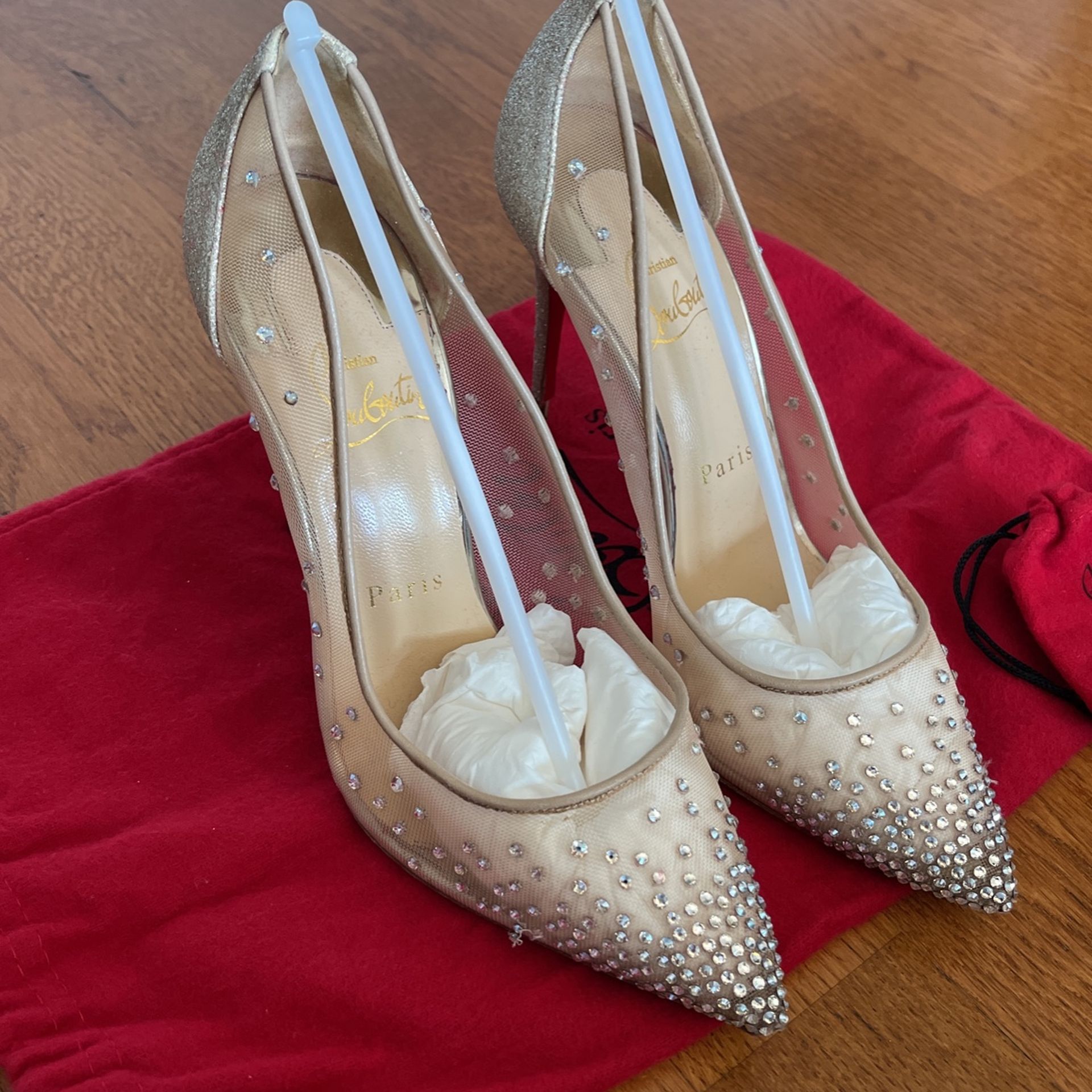 Christian Louboutin Cinderella Shoes for Sale in Chicago, IL - OfferUp