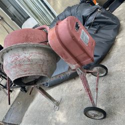 Cement Mixer In Good Working Conditions 