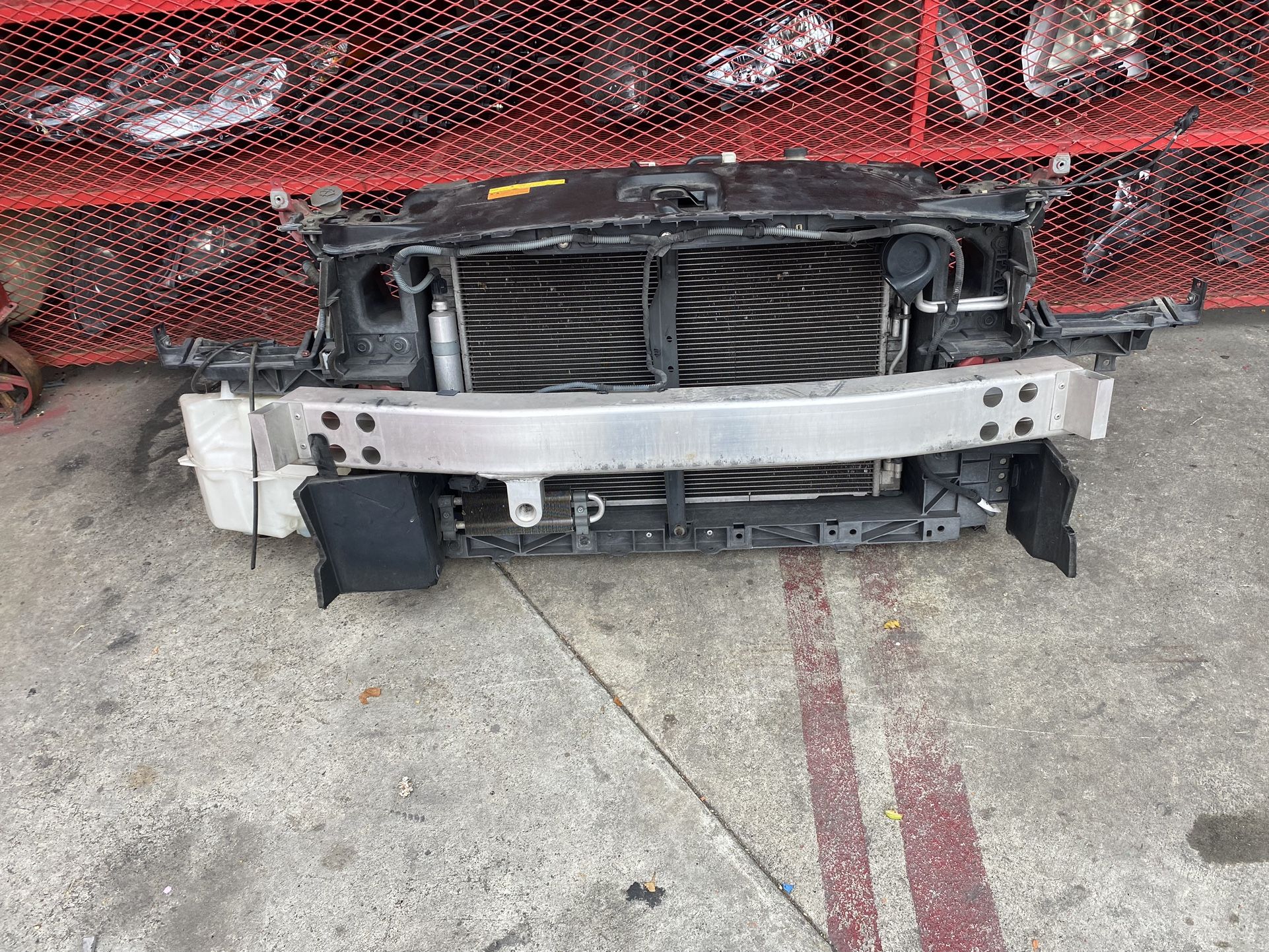 2008 2013 Infiniti G37 Coupe Radiator Support Ac Condenser Fan Reinforcement