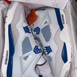 Brand New Jordan 4 Military Blue Size 14 $265 