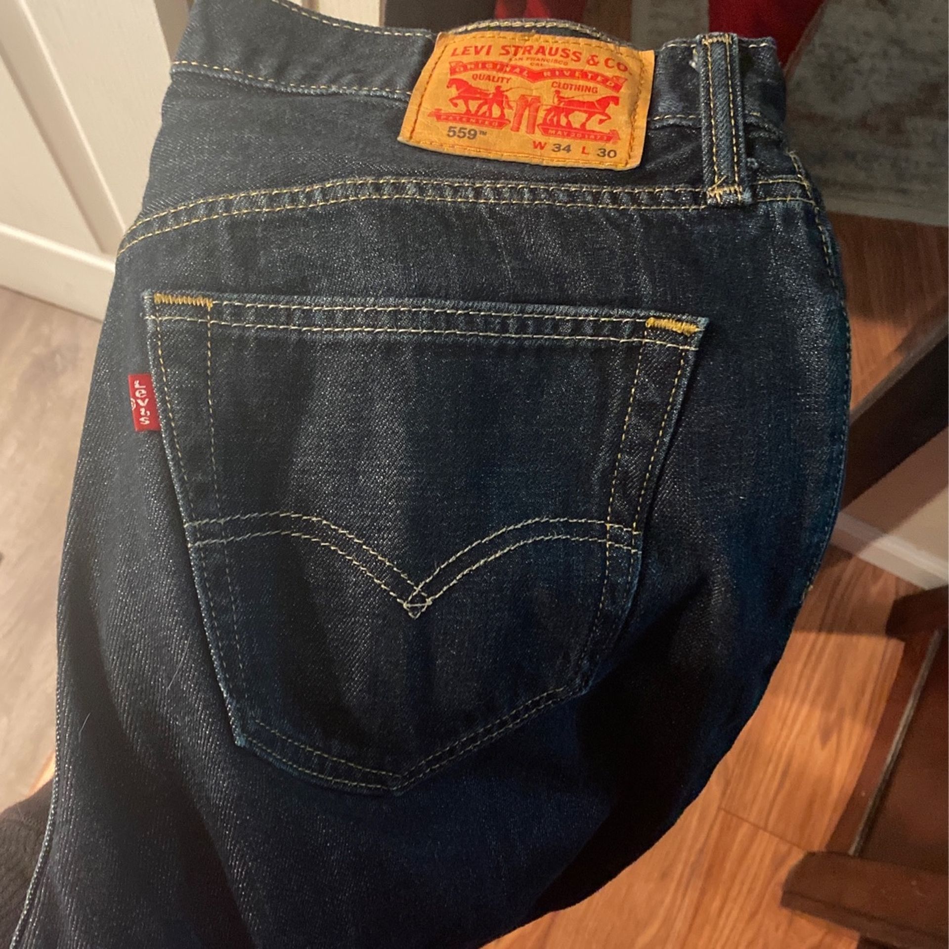 Mens Levis 559 34/30