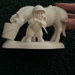 Pony Up Porcelain Decor