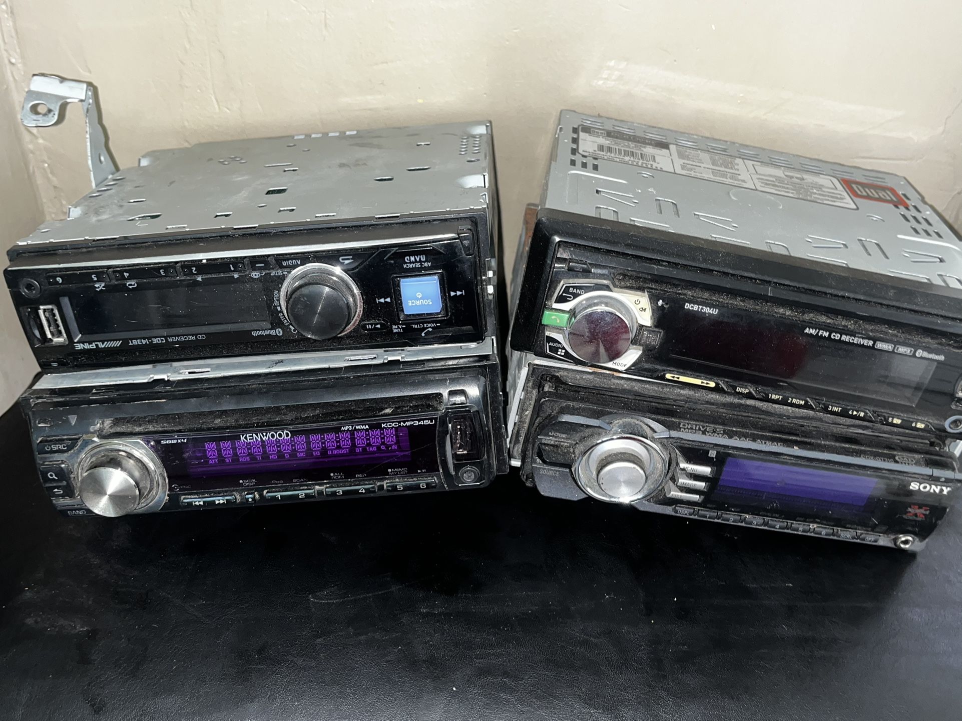 Car Stereos -DIN Units