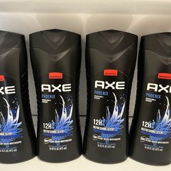 Axe Body wash all 4 for $11