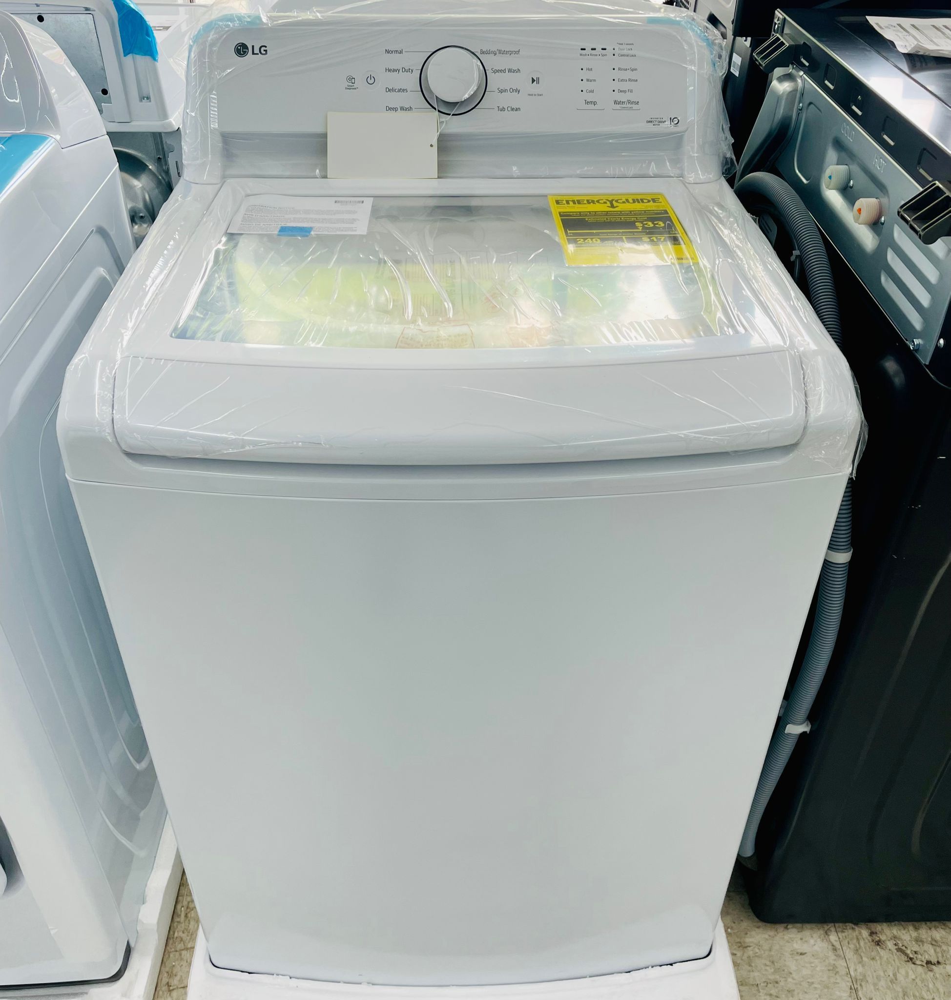 🔥🔥27” LG Top Load Washer