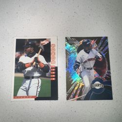 Barry bonds COLLECTABLE Baseball Cards 