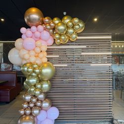 balloon garland, balloon arch, birthday balloons, balloon arch