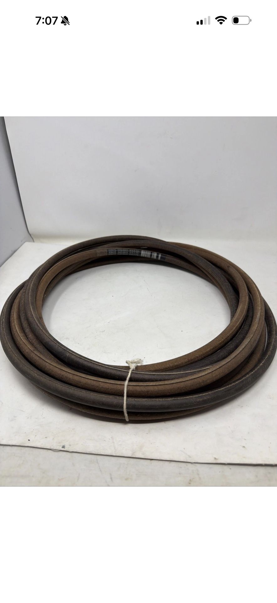 NEW GATES DEMATIC ROUND ENDLESS BELT 9/16 X 416", 0(contact info removed)16