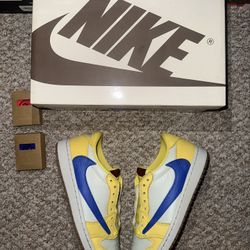 Nike Jordan 1 Low Travis Scott Og "Canary" Size 9.5w / 8m (Worn 1x/ lVNDS) ❤️‍🔥