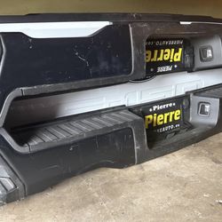 2023 F-350 Black rear bumper