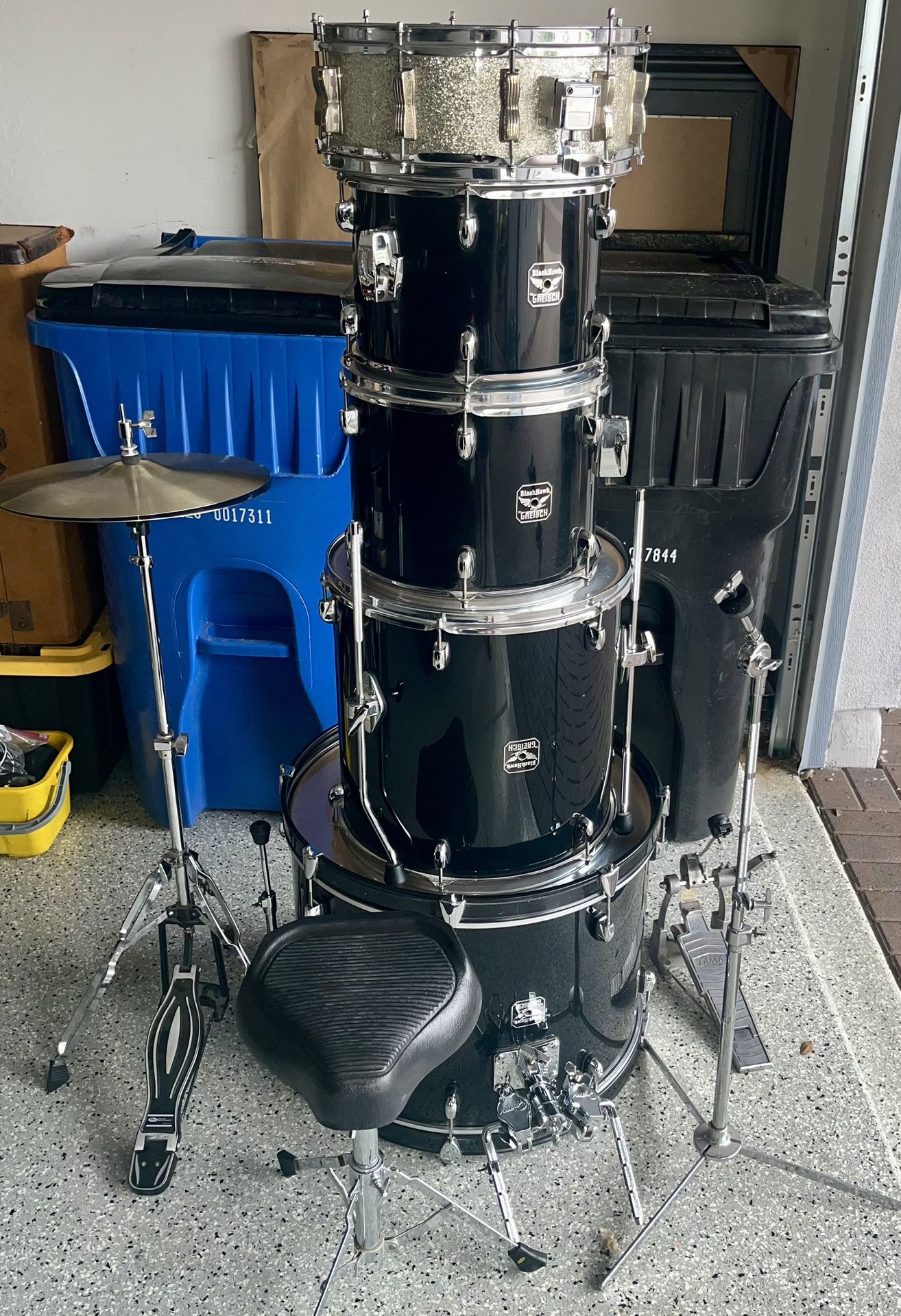 Blackhawk Drumset / All The Stuff In The Picture 