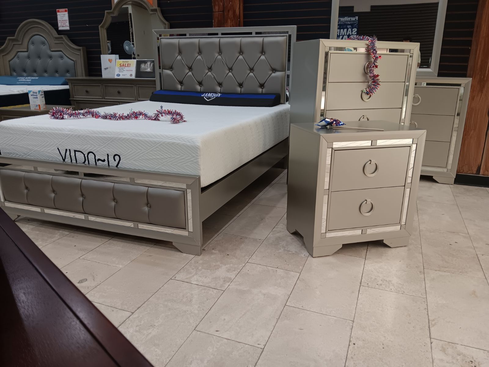 JASMINE BEDROOM SET OPTIONS! WOW! WE SELL FOR LESS.