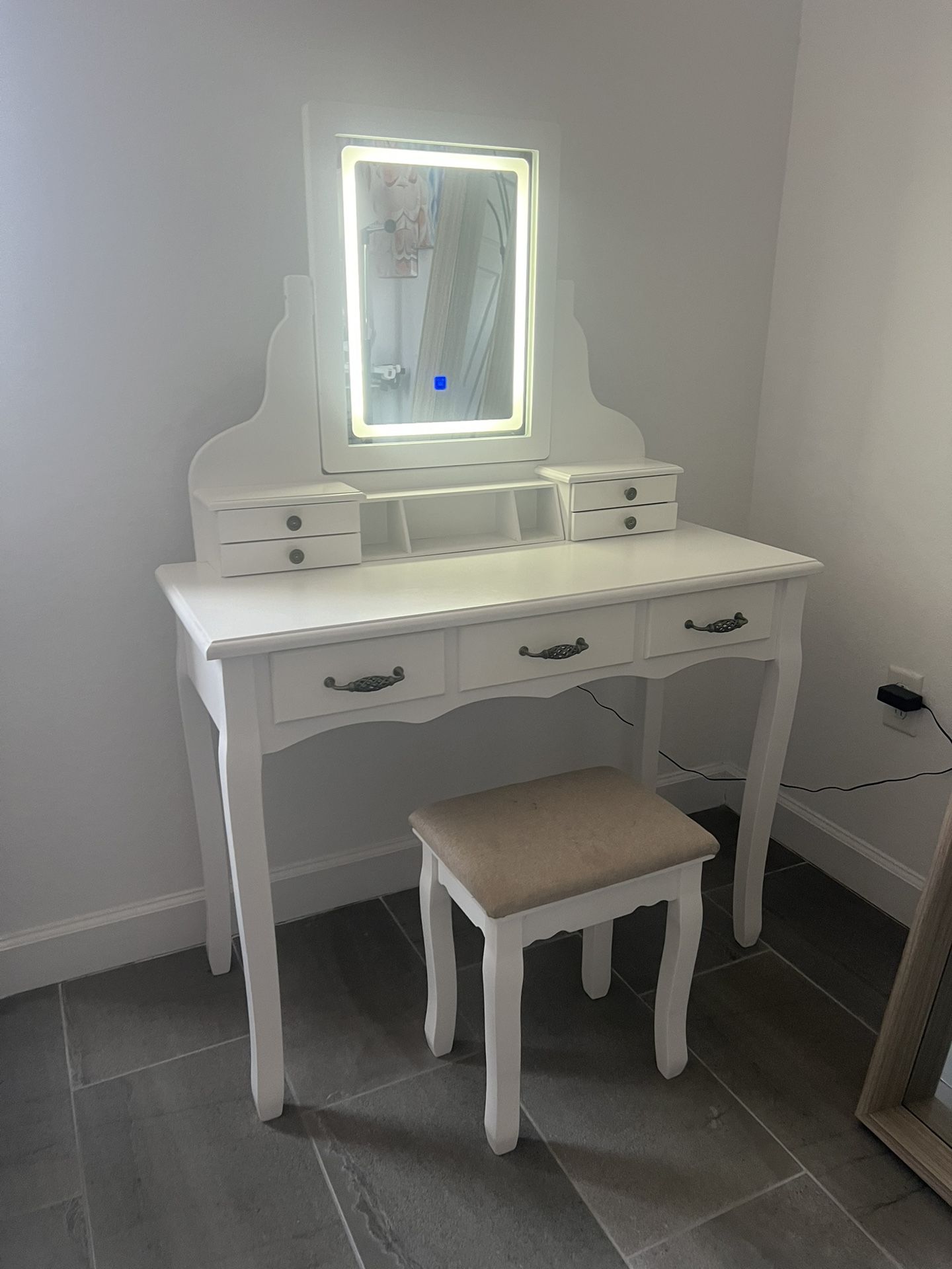 White Vanity 