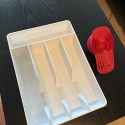Free Kitchen Drawer Organizer And Measuring Cups