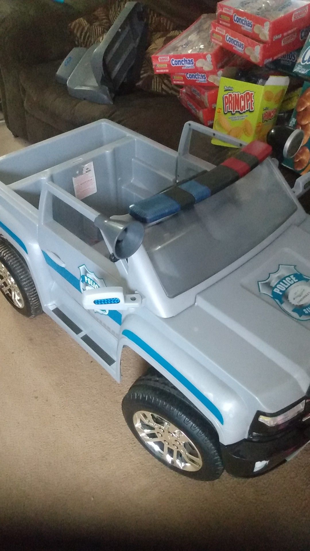 Police Silverado power wheels Jeep very nice clean everything works