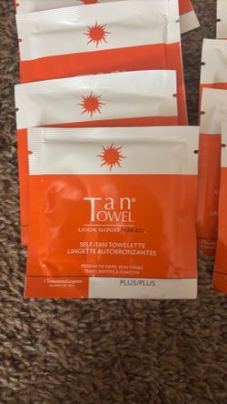 Tan Towel - huge lot (full body, half body, face , and illumination