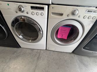 LG Front Load Washer and Dryer Set PICK UP ONLY