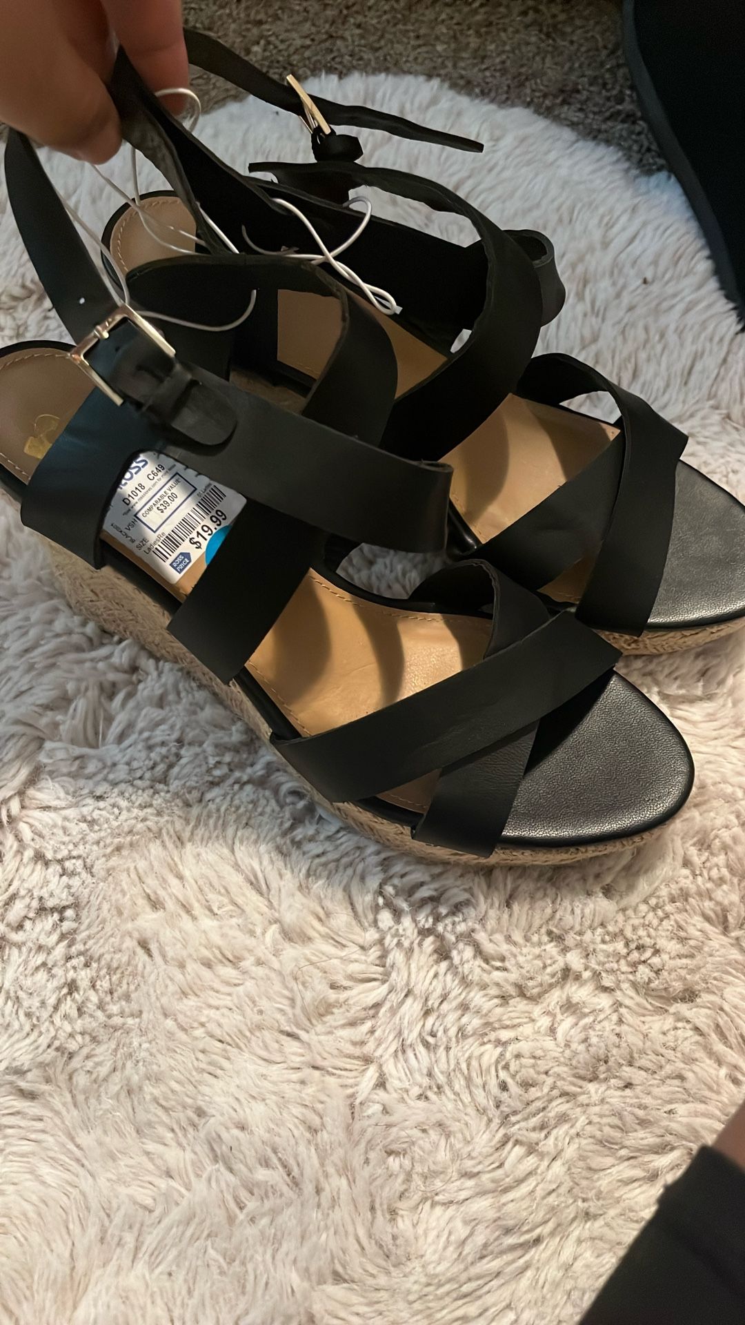 Women’s Black Wedges