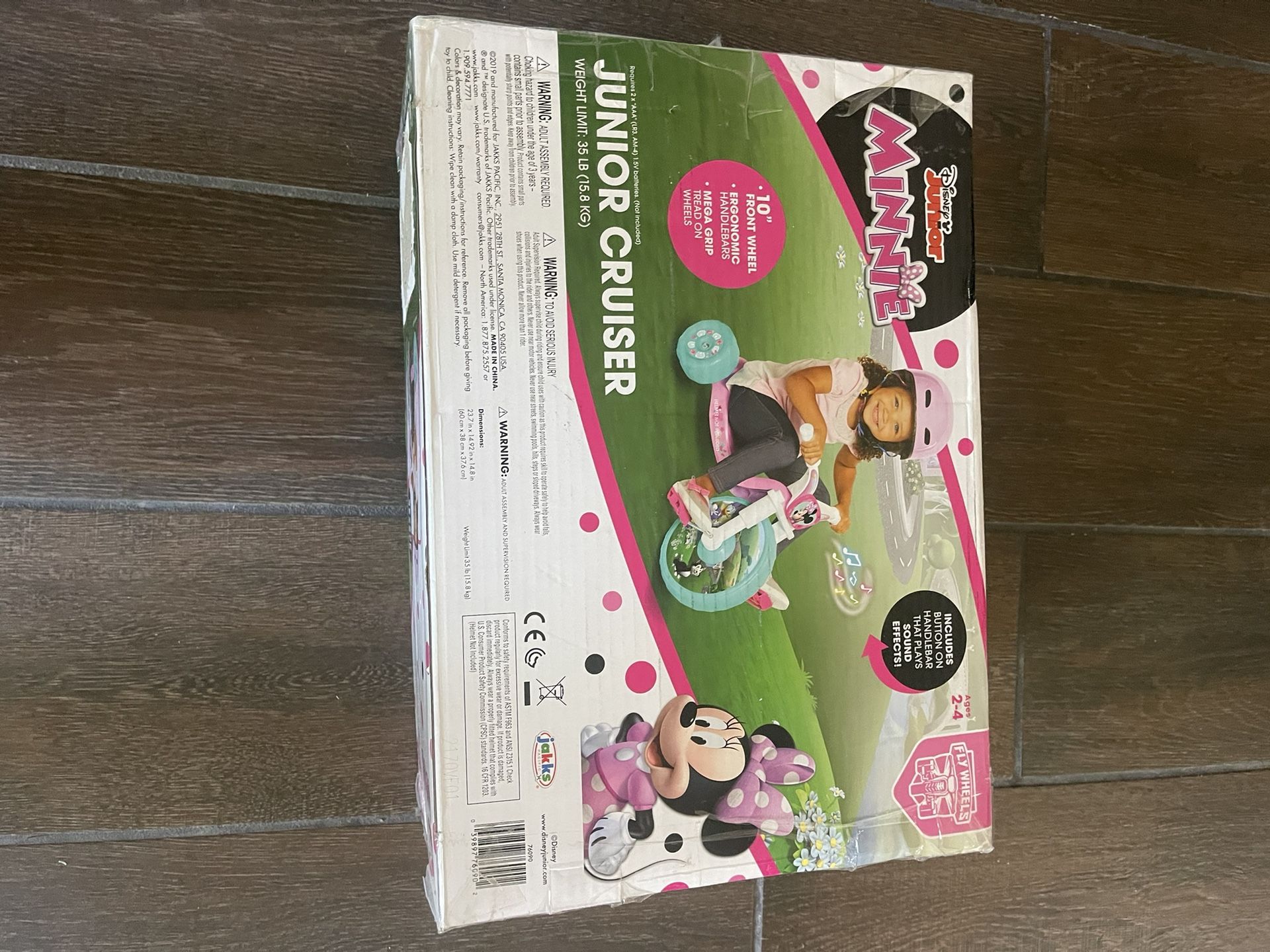 10 inch Minnie Junior Cruiser Weight Limit 35 Pounds