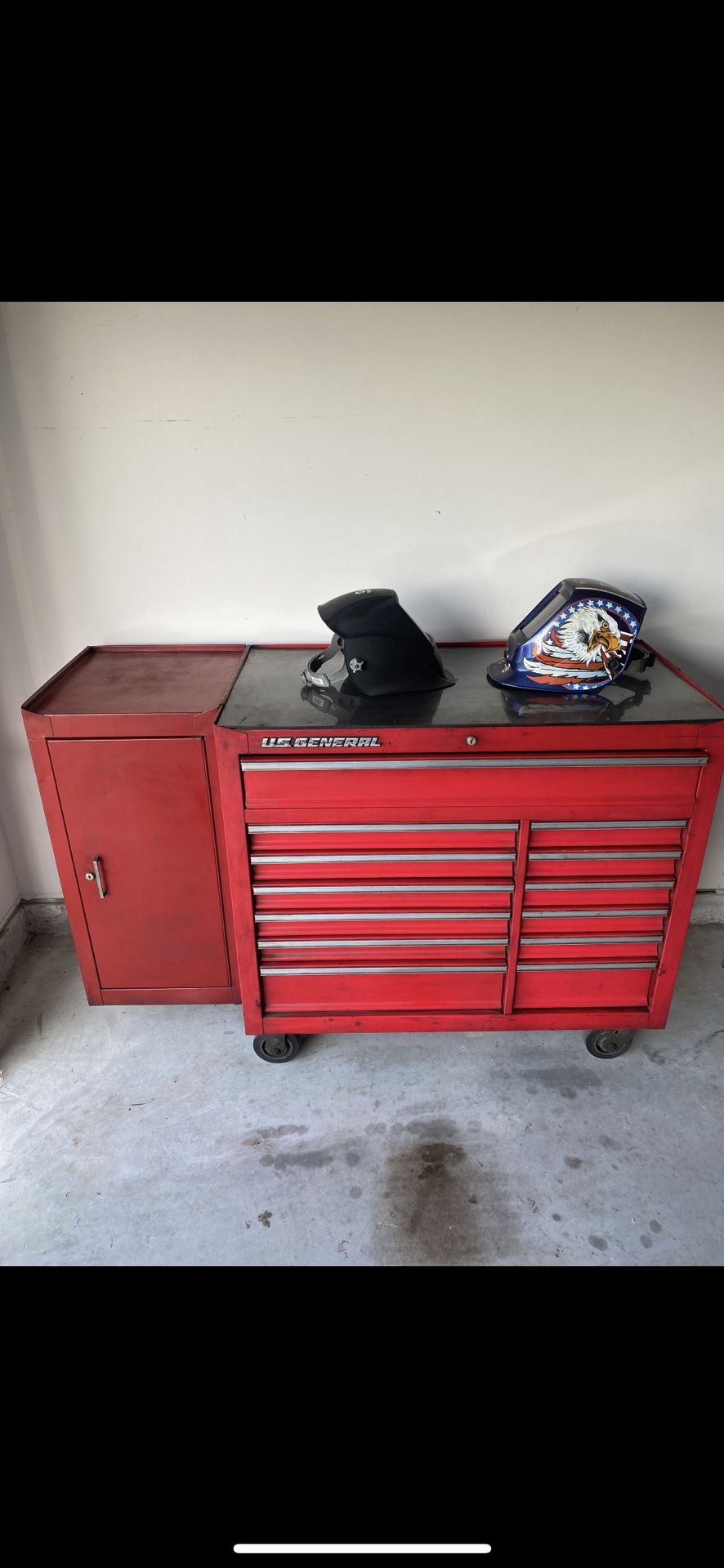 US General Heavy Duty Tool Cabinet With Tools