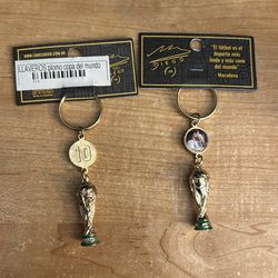 world cup keychain argentina