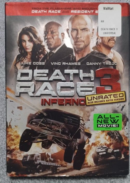 Death Race 2 Car Jail Prison Movie Action DVD Goss Cohan