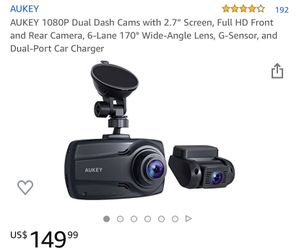 DUAL DASH CAMERAS (AUKEY)