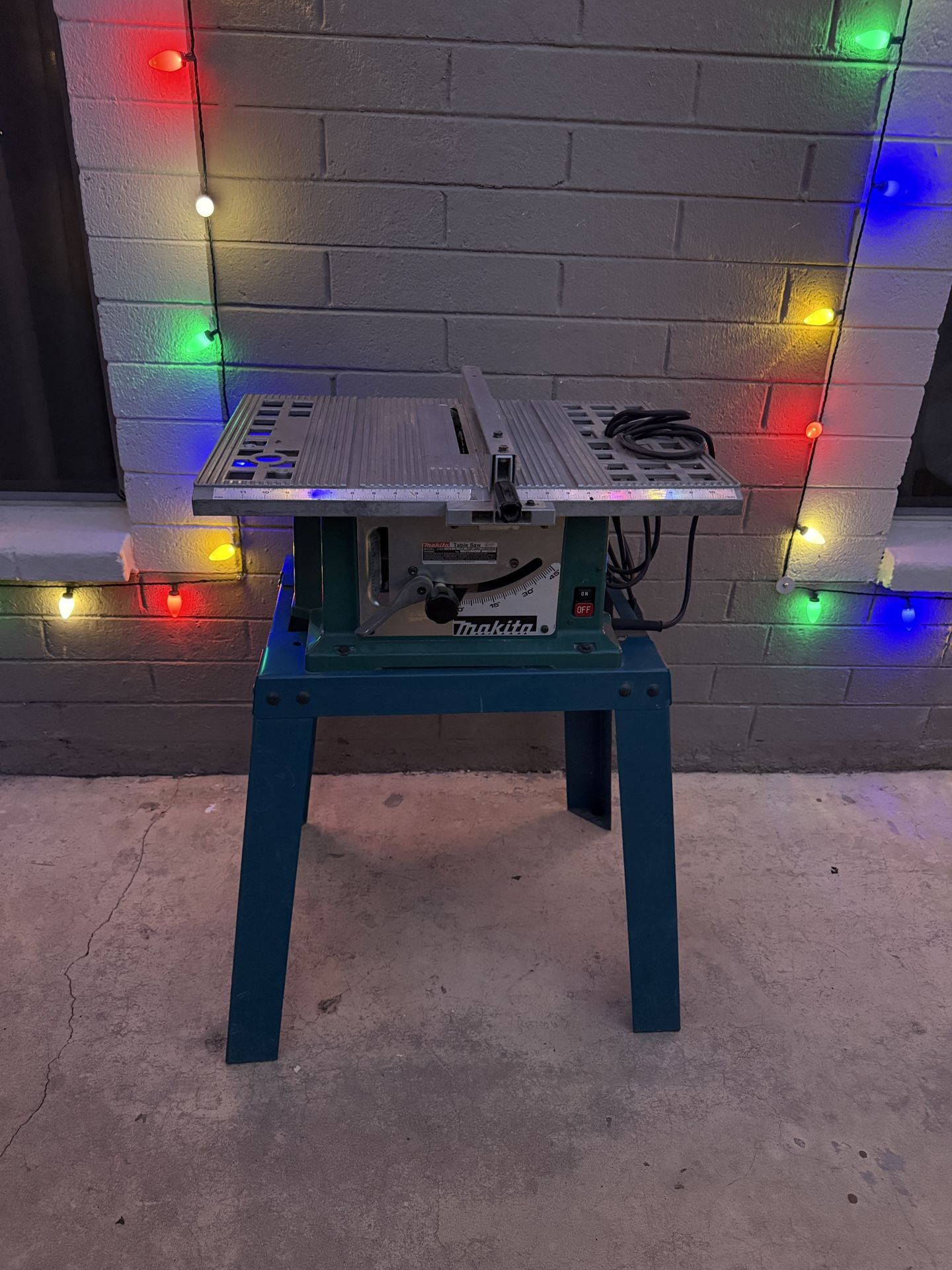 Vintage Makita Table Saw Model 2708 $140