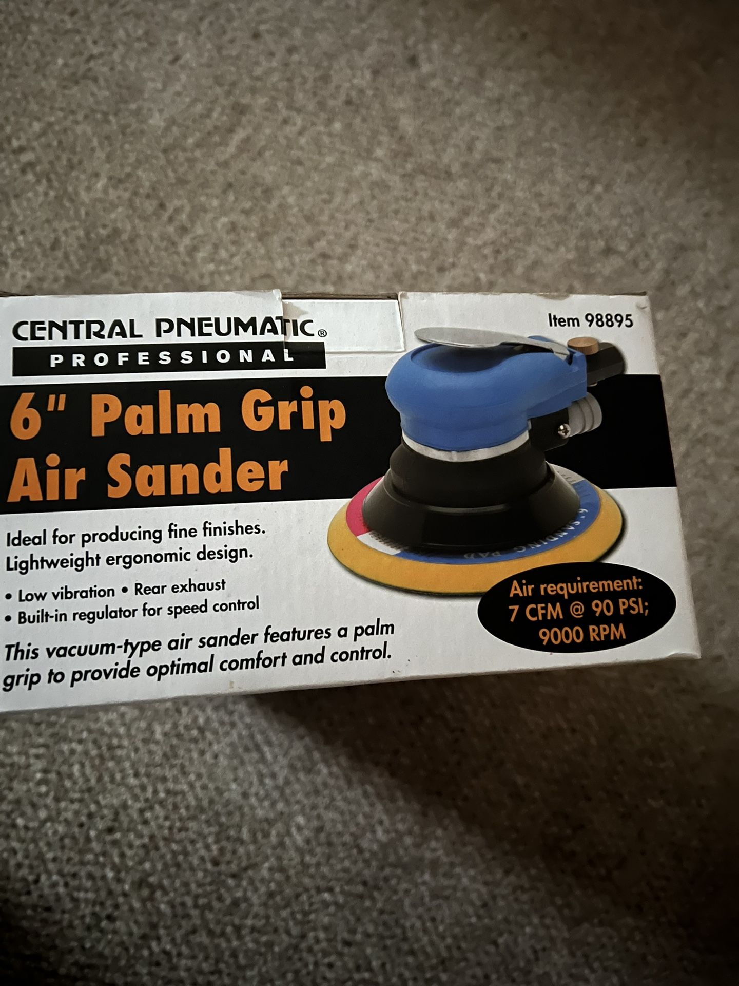 Palm Grip Air Sander